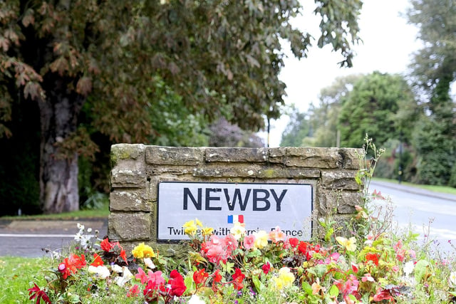 Newby and Scalby had 938 Covid-19 cases per 100,000 people in the latest week, a fall of three per cent from the week before.