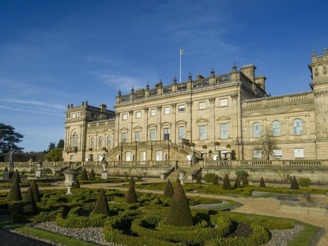 When it comes to couples’ activities in Yorkshire, Harewood House is firing on all cylinders.
This 18th century country estate is an action-packed playground, filled with 100 acres of beautiful gardens, grade I-listed historic house, contemporary art exhibitions and luxurious afternoon teas.
You can even see penguins, alpacas, pygmy goats, pigs and giant rabbits thanks to their Farm Experience.