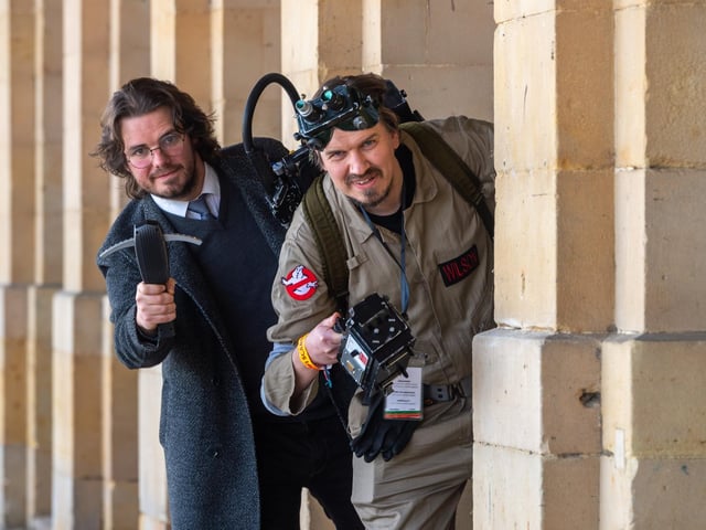 Who you going to call? Ghostbusters!