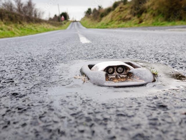 Halifax’s Percy Shaw invented the Cat's eyes, the reflective studs used to help mark roads since 1934, now widely used all over the world.
Shaw told many stories over his life of how he was inspired to build the cat's eye with the most common being that, while driving down a difficult road – Queensbury Road, part of the A647, with a very steep drop to one side – from Old Dolphin pub to his home, he saw a cat on a fence along the edge of the road and the reflection of his headlights back to him in the cat’s eye allowed him to take corrective action and remain on the road.
Cat's eyes are not just a bit of inspired genius that have saved many lives, they also contain many clever design features such as a reservoir that fills with water and specially shaped wipers, which allows cars passing over to wash them, meaning they don’t get dirty and need cleaning.
Percy was also a famous eccentric, known for having four colour TVs in his house, constantly playing and tuned to BBC1, BBC2, ITV and BBC2 respectively!
He was