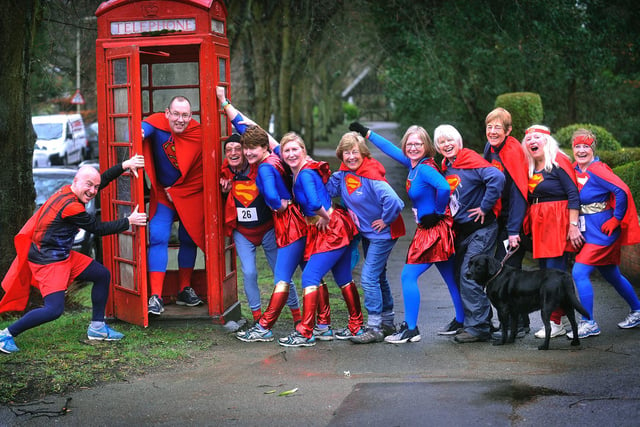In 2016, Superman got changed in the phone box and was greeted by another 10!