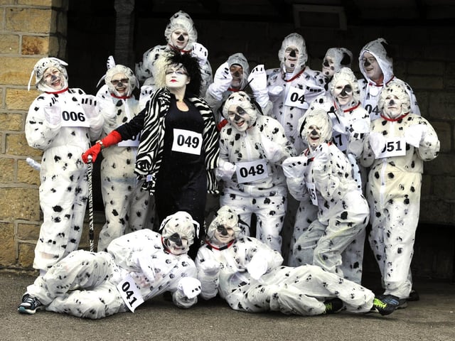 In 2013, Cruella DeVil and her not quite 101 dalmations took part in the walk.