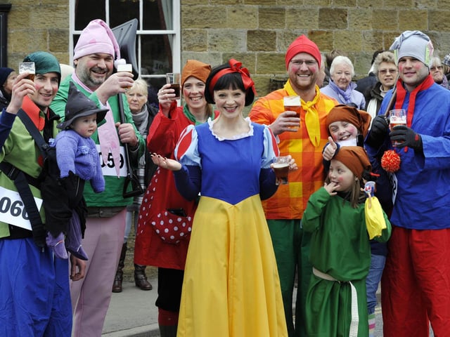 In 2013, Sophie Combes celebrated her birthday by taking part in the walk with her family and friends.