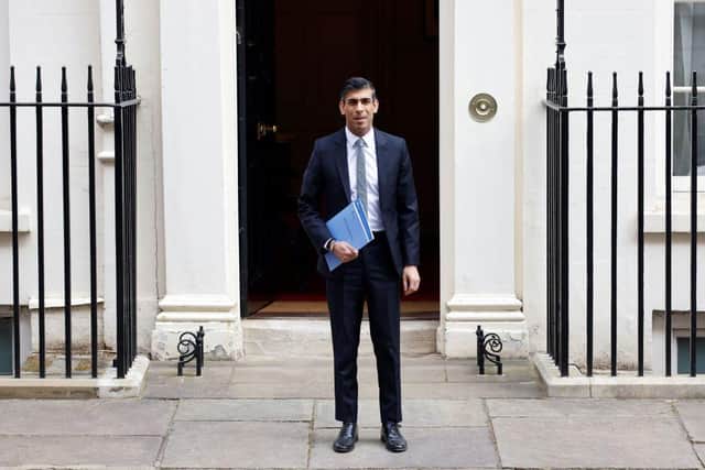 Chancellor Rishi Sunak has also been fined for partying at Downing Street. (Photo: Tolga Akmen AFP via Getty Images)