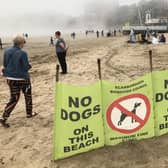 The seasonal dog beach ban across the Yorkshire Coast comes into effect from May 1.