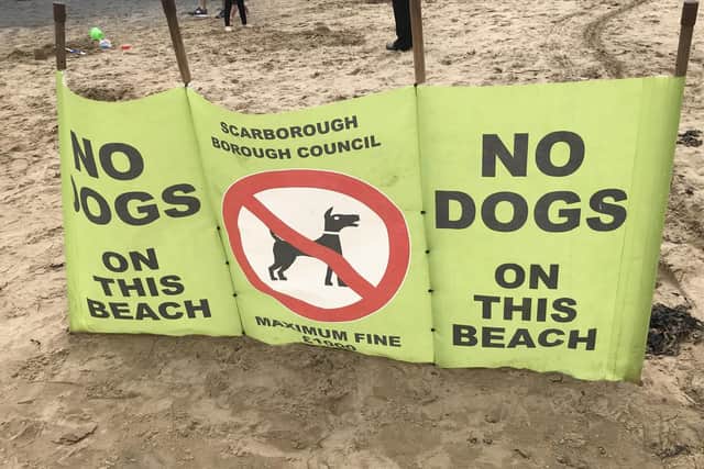 Dog owners or walkers who breach the bans can be prosecuted and face expensive fines.