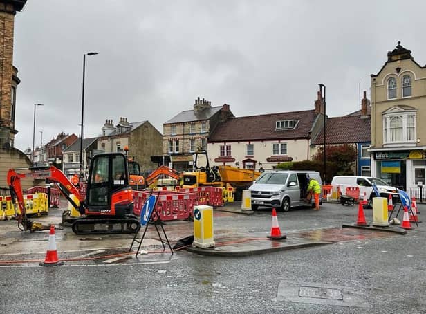 The Seamer Corner junction, pictured, is set to be closed in the evenings and resurfaced.