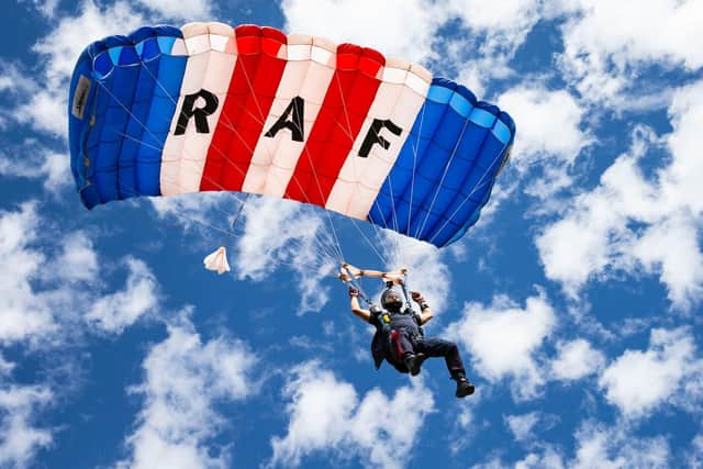 Prepare for some heart-stopping moments as these guys freefall through the air at huge rates of knots before a flourish of colour from their canopes brings them gracefully to ground.