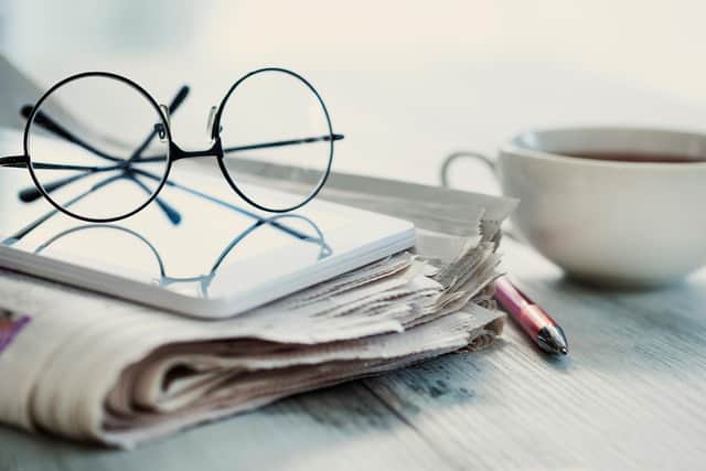 GETTING OLD: The time has come for reading glasses. Photo: Adobe