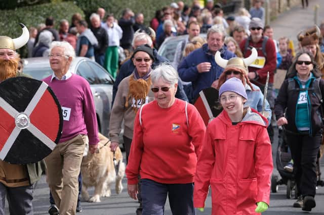 Scalby Walk returned for its 61st walk on Monday April 18.