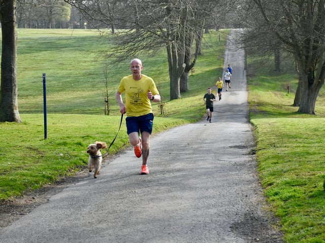 James Briggs of Brid Road Runners at Sewerby Parkrun
Photo by TCF Photography