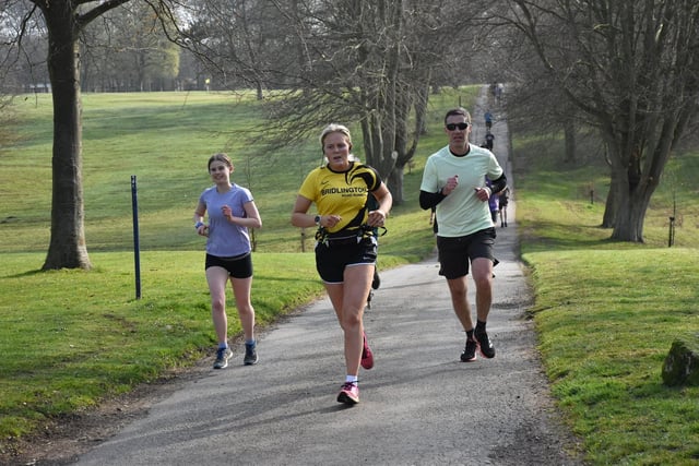 Louise Taylor (Brid Road Runners) at Sewerby Parkrun