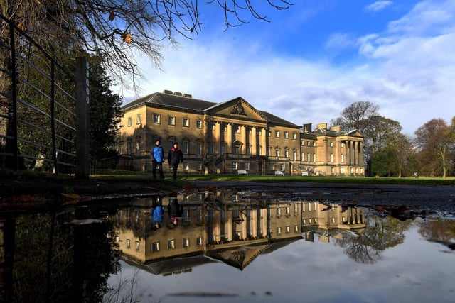Nostell Priory is a Palladian house located in Nostell, near Crofton, close to Wakefield, West Yorkshire. It dates from 1733, and was built for the Winn family on the site of a medieval priory.