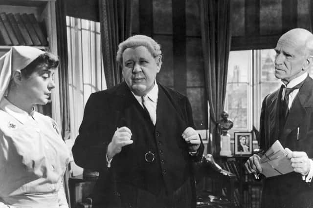Charles Laughton in Witness for the Prosecution which will be screened at the Stephen Joseph Theatre in May