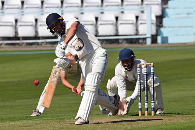 Scarborough CC batsman Oliver Stephenson
Photo by Simon Dobson