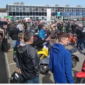 Trackers Cafe, which is based on Bessingby Way, is holding its annual scooter multi-meet this weekend. Photo submitted