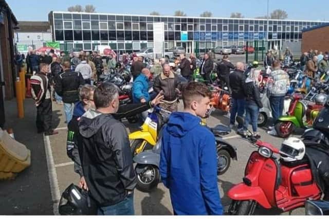 Trackers Cafe, which is based on Bessingby Way, is holding its annual scooter multi-meet this weekend. Photo submitted