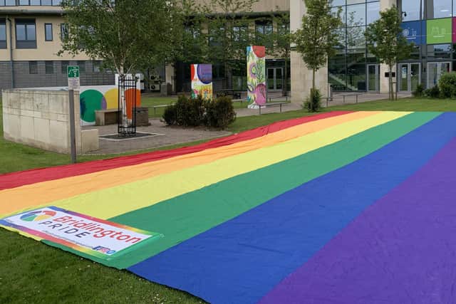 Organisers are hoping that the whole of Bridlington and the surrounding areas will fly the flag for the first Pride event and make it a huge success.