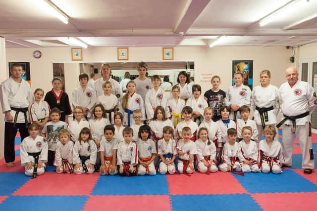 This excellent group photograph by Mike Hopps was taken at Bridlington Martial Arts and Fitness Centre in 2015. Do you recognise any of the people in the picture or remember why the group was featured in the Free Press? (nbfp-msh1505x405)