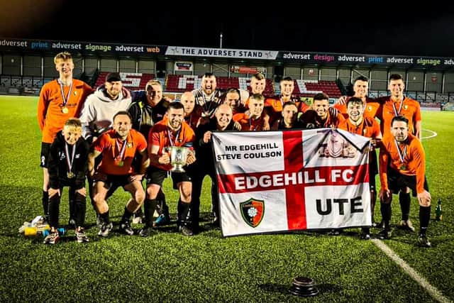 Edgehill win the District Cup final
Photo by Alec Coulson