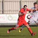Nathan Hotte in action for Brid against Sheffield

Photo by Dom Taylor