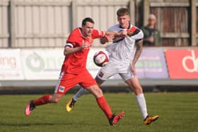 Nathan Hotte in action for Brid against Sheffield

Photo by Dom Taylor