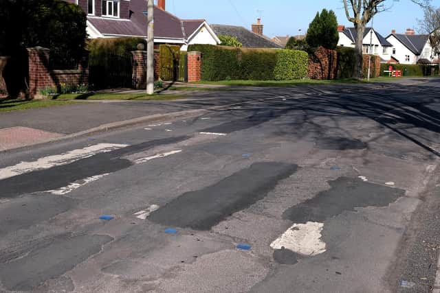 The state of road repairs on Green Lane no longer resemble a zebra crossing.