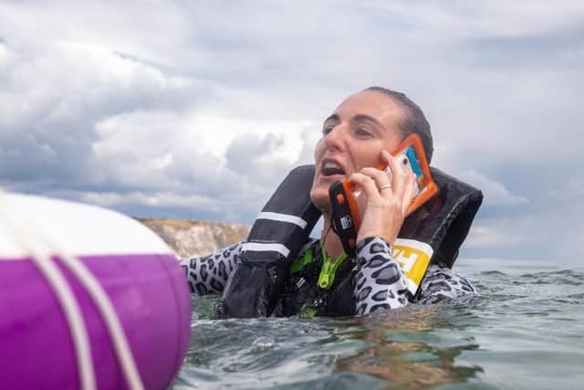 The RNLI and HM Coastguard have teamed up to give away 8,000 free recycled waterproof phone pouches.