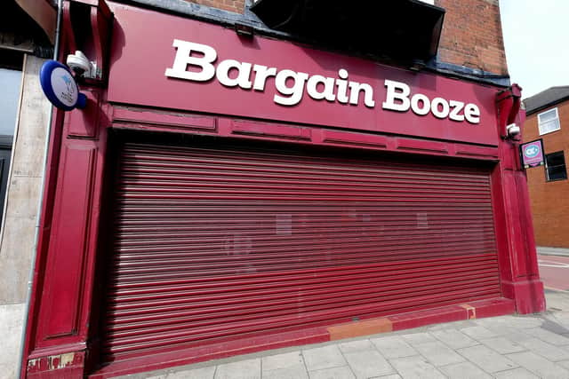 The alcohol licence application is for a new restaurant and bar at the Bargain Booze shop on Falsgrave Road.