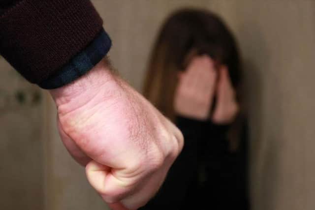 Crimestoppers is encouraging people to be aware of the signs of domestic abuse and to speak up about their suspicions 100% anonymously. Photo posed by a model