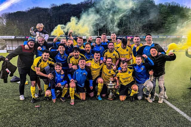 Trafalgar celebrate their 3-2 Kenward Cup final win against Newlands at the Flamingo Land Stadium

Photo by Alec Coulson