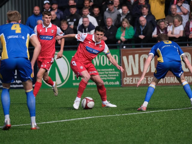 Michael Coulson impressed for Boro in the 5-2 home win