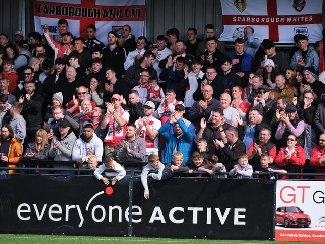 Scarborough Athletic supporters