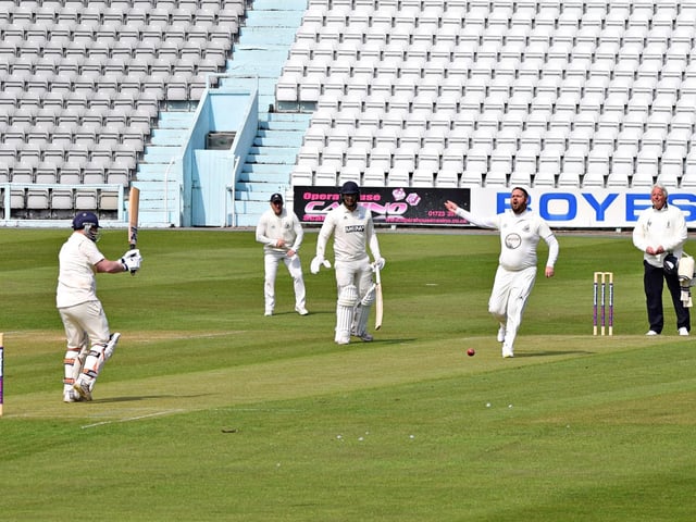 Action from Scarborough Cricket Club 1st XI's opening-day win against Beverley Town

Photo by Simon Dobson