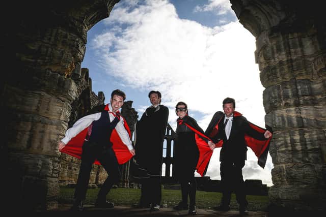 Vampires will descend on Whitby Abbey for a Guinness World Record breaking attempt.