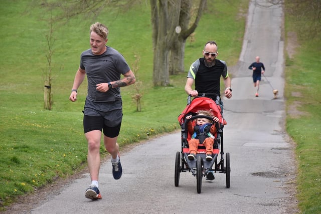 Bridlington Road Runners' Phill Taylor, right, at Sewerby Parkrun on Saturday April 23 2022

Photos by TCF Photography