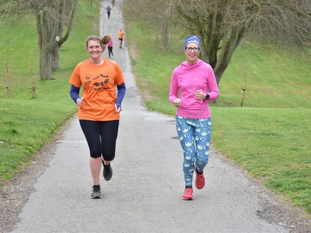 A duo tackle the parkrun at Sewerby