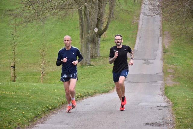 Bridlington Road Runners' Nick Jordan, right, at Sewerby Parkrun on Saturday April 23 2022

Photos by TCF Photography