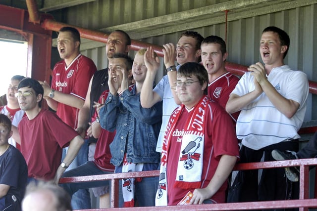 Do you recognise any of these Boro supporters?