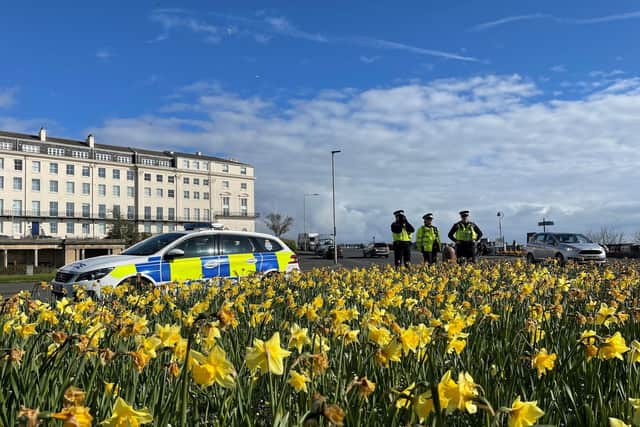 Photos of the operation courtesy of North Yorkshire Police.