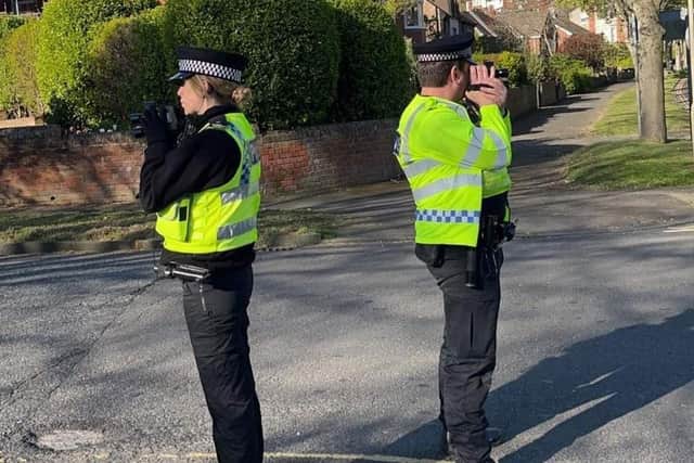 Photos of the operation courtesy of North Yorkshire Police.