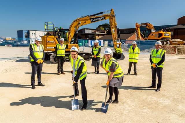 Work begins on new £47m Urgent and Emergency Care Centre at Scarborough Hospital.