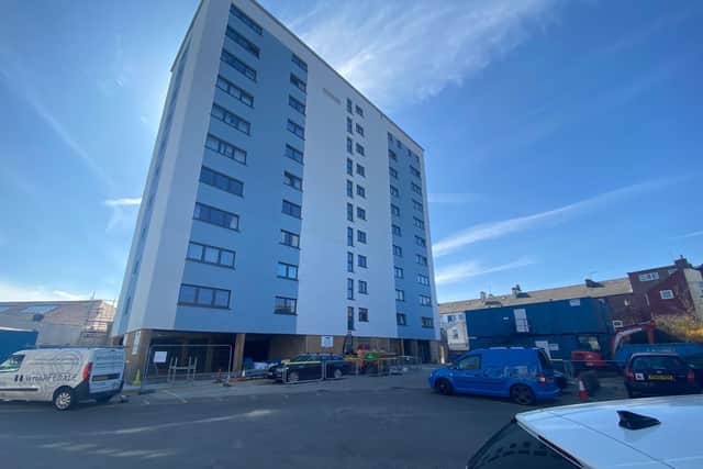 The extensive work to remove external cladding and make improvments at Ebor House, which started in summer 2020, has been praised by residents.