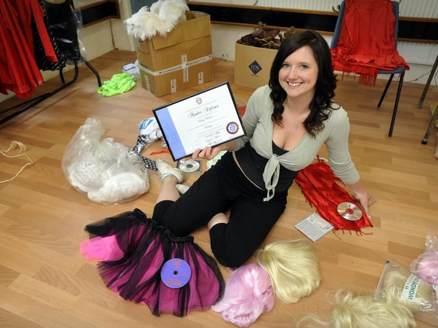 Kirsty Buchan qualifies as a dance teacher at Anne Taylor's School of Dance, based at Cayton Village Hall, where she has been going since she was just one year old.