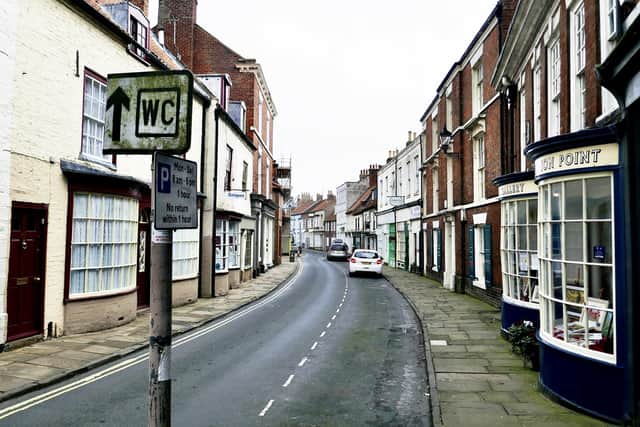 Bridlington’s High Street as it looks today.