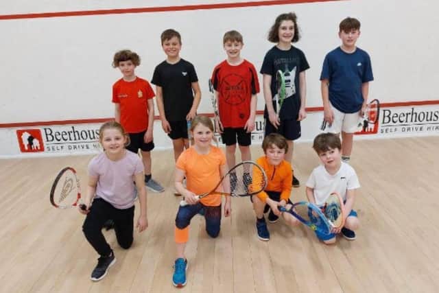 Scarborough Squash Academy's rising stars