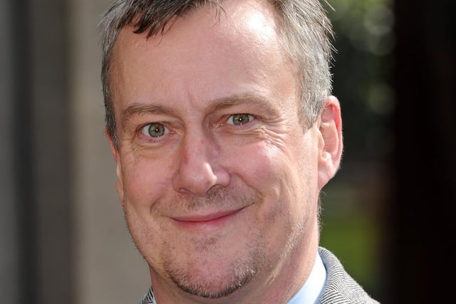 The detective is the invention of Peter Robinson, played by Stephen Tompkinson in the TV series, The novels are set in Leeds, Bradford and surrounding areas.