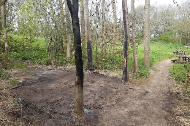 Humberside Police’s Rural Task Force team is appealing for information after a picnic table was destroyed at Flamborough’s South Landing.