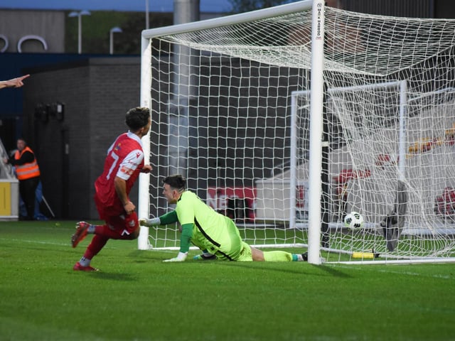 Brad Plant makes it 1-0 to Boro