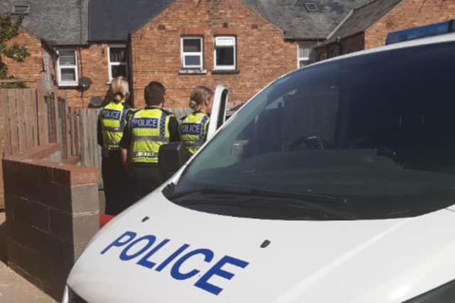 North Yorkshire Police carried out several raids on properties in Scarborough as part of drug investigations.
